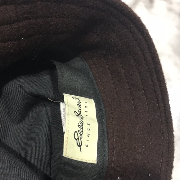 Eddie Bauer brown bucket hat - Picture 2 of 4